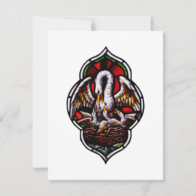 Der Pelikan als Christliches Symbol (Vorderseite)