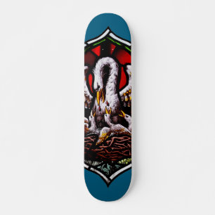 Der Pelikan als Christliches Symbol Skateboard
