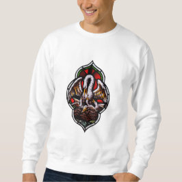 Der Pelikan als Christliches Symbol Sweatshirt