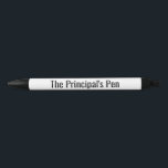 Der Pen des Fürstentums - Funny Principal Geschenk Kugelschreiber<br><div class="desc">Niedlicher Typografie Pen für Principals.</div>