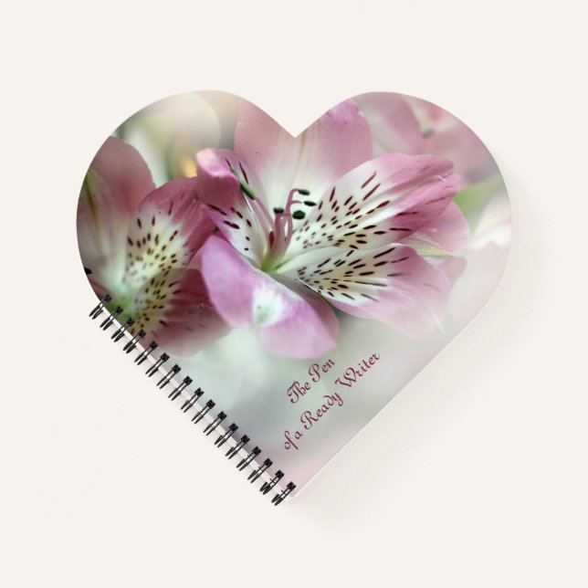 Der Pen eines Ready Writer Heart Notebook Notizbuch (Vorderseite)