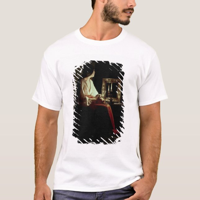 Der Penitent Magdalen, c.1638-43 (Öl auf Leinwand) T-Shirt (Vorderseite)