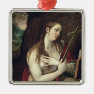 Der Penitent Magdalene, 1579 Silbernes Ornament