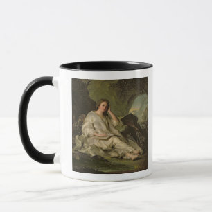 Der Penitent Magdalene (Öl auf Leinwand) Tasse