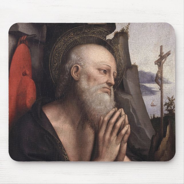 Der Penitent St Jerome Mousepad (Vorne)