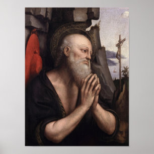 Der Penitent St Jerome Poster