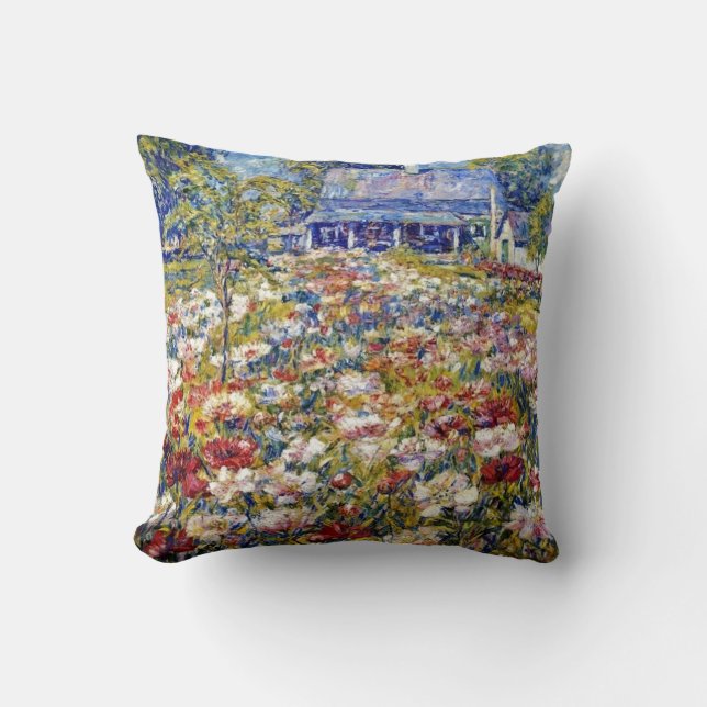 Der "Peony Garden" Kissen (Vorderseite)