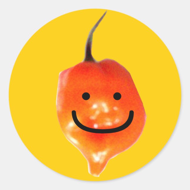 Der Pepperman Runder Aufkleber (Vorderseite)