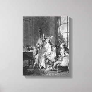 Der perfekte Akkord Leinwanddruck