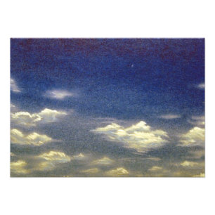 Der perfekte blaue Himmel Fotodruck