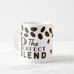 Der perfekte Blend-Kaffee-Hochzeitscoffee-Gefallen Kaffeetasse