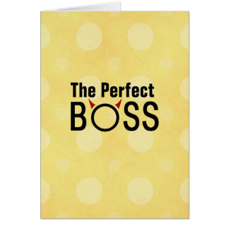 Der perfekte Boss Funny Devil Horns