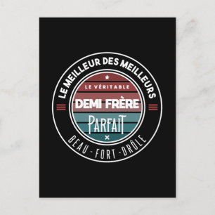 Der perfekte Halbbruder Postkarte