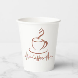 Der perfekte Kaffee- oder Teepapiercup der Marke Pappbecher