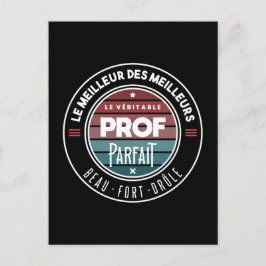 Der perfekte Lehrer Postkarte