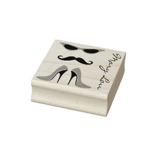 Der perfekte Look in Schwarz & Rot + Ihr Rücken &  Gummistempel