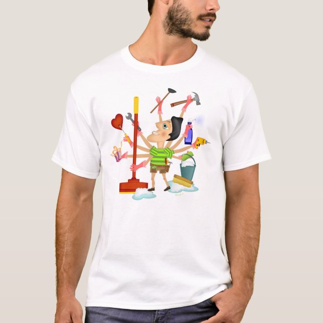 Der perfekte Mann T-Shirt (Vorderseite)