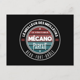 Der perfekte Mechaniker Postkarte