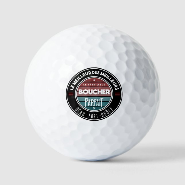 Der perfekte Metzger Golfball (Vorderseite)