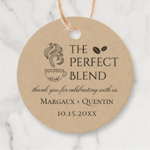 Der perfekte Mischkaffee Geschenkanhänger