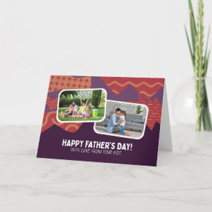 Der perfekte Vatertag Dankeskarte