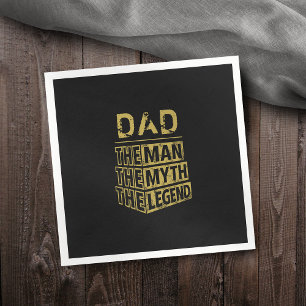 Der Personalisierte Name des Mannes Der Mythos der Serviette