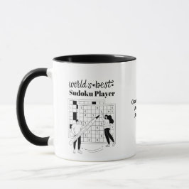 Der Personalisiertste Sudoku-Spieler der Welt Tasse