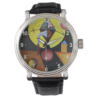 Der Pestarzt - Ölgemälde Armbanduhr