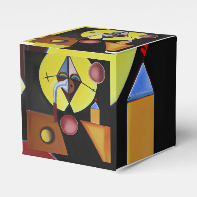 Der Pestarzt - Ölgemälde Geschenkschachtel (Vorderseite)