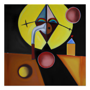 Der Pestarzt - Ölgemälde Poster