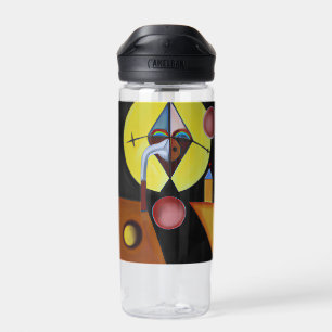 Der Pestarzt - Ölgemälde Trinkflasche