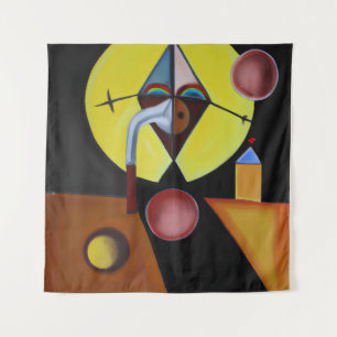 Der Pestarzt - Ölgemälde Wandteppich