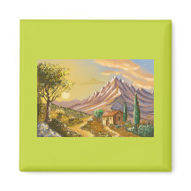 Der Pfad der Hütte