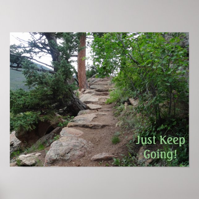 Der Pfad ist weniger gereist. Poster (Vorne)