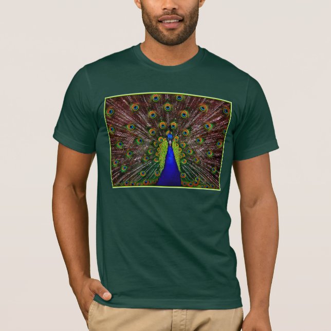 Der Pfau T-Shirt (Vorderseite)