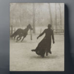 Der Pferdetrainer von Felix Thiollier 1899 Fotoplatte<br><div class="desc">Der Pferdetrainer von Felix Thiollier 1899</div>