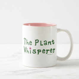 Der Pflanze Whisperer Zweifarbige Tasse