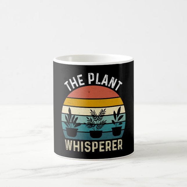 Der Pflanzenflüsterer Lustig Kaffeetasse (Mittel)