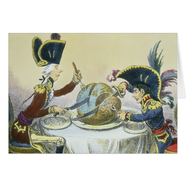 Der Pflaumenpudding in Gefahr, 1805 (Vorderseite (Horizontal))