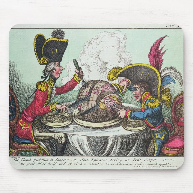 Der Pflaumenpudding in Gefahr, 1805 Mousepad (Vorne)