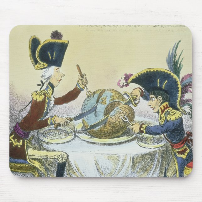 Der Pflaumenpudding in Gefahr, 1805 Mousepad (Vorne)