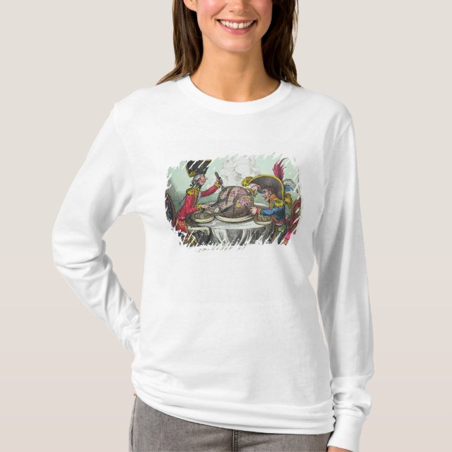 Der Pflaumenpudding in Gefahr, 1805 T-Shirt (Vorderseite)
