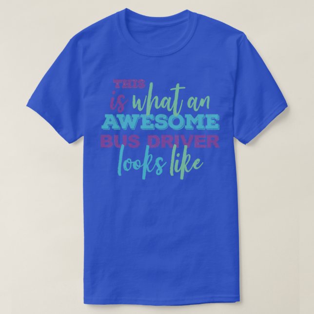 Der Phantastische Busfahrer Funny T-Shirt (Design vorne)