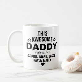 Der Phantastische Daddy-Vater gehört dem Kindesnam Kaffeetasse
