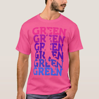 Der Phantastische Geschenkfächer des grünen Lüfter T-Shirt