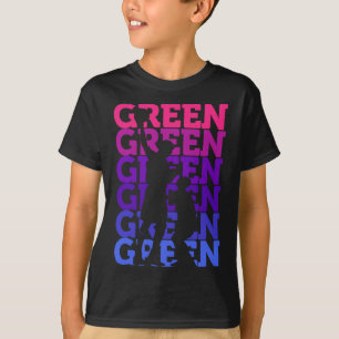 Der Phantastische Geschenkfächer des grünen Lüfter T-Shirt