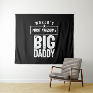 Der Phantastischste Große Papa der Welt Vater Gr Wandteppich