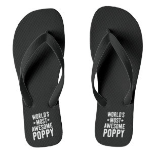 Der Phantastischste Mohn der Welt Vater Opa Flip Flops