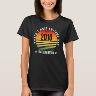 Der Phantastischste Vater der Mens-Welt seit 2010 T-Shirt