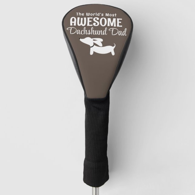 Der Phantastischste Vater-Golfplatz der Welt Golf Headcover (Vorderseite)